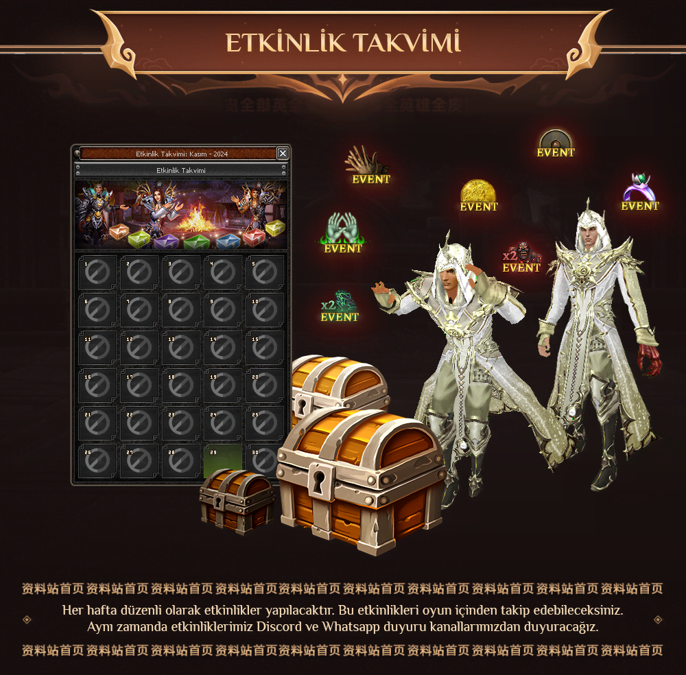 VikingMt2 Etkinlik Takvimi - Metin2 PvP Server